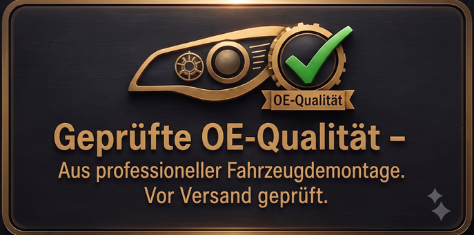 Geprüfte OE-Qualität